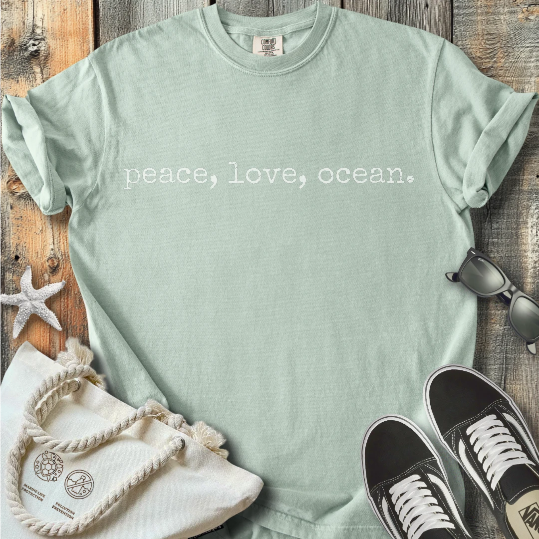 Peace love ocean T-Shirt T2D92BW