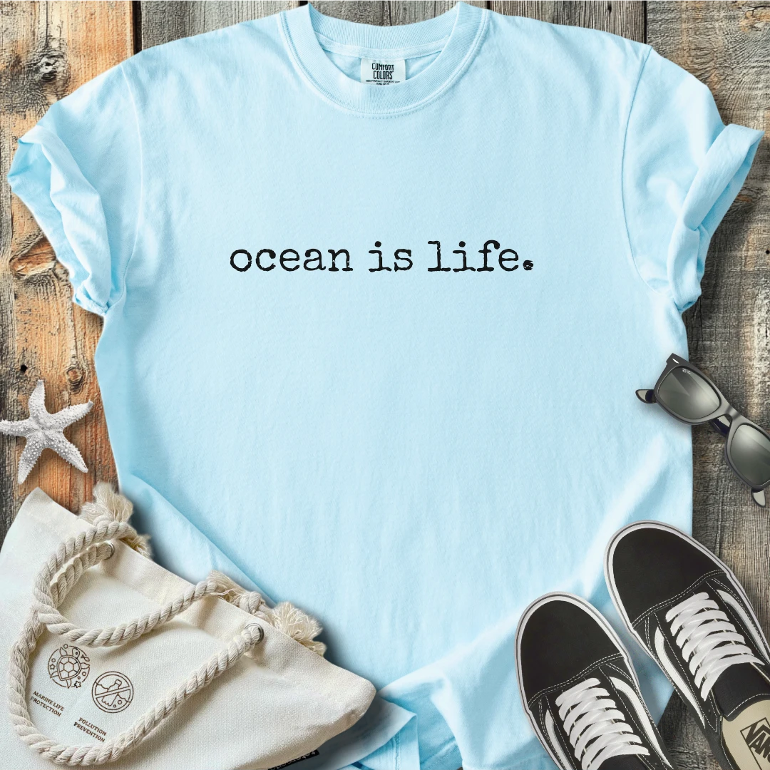 Ocean is life T-Shirt T2D17BW