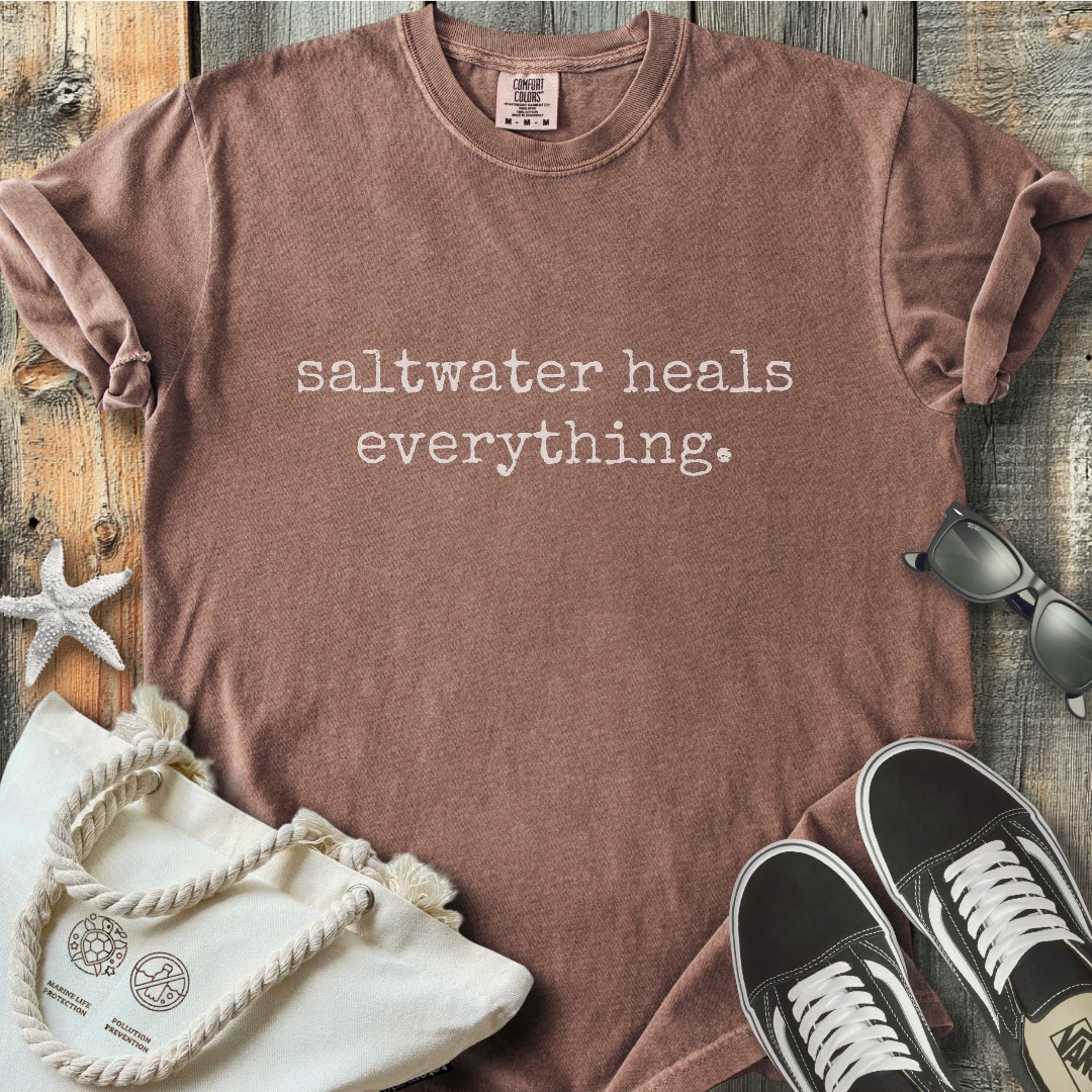 Saltwater heals T-Shirt T2D7BW