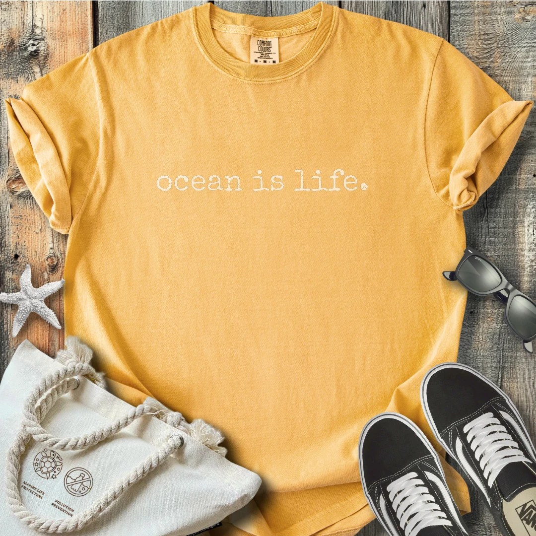 Ocean is life T-Shirt T2D17BW