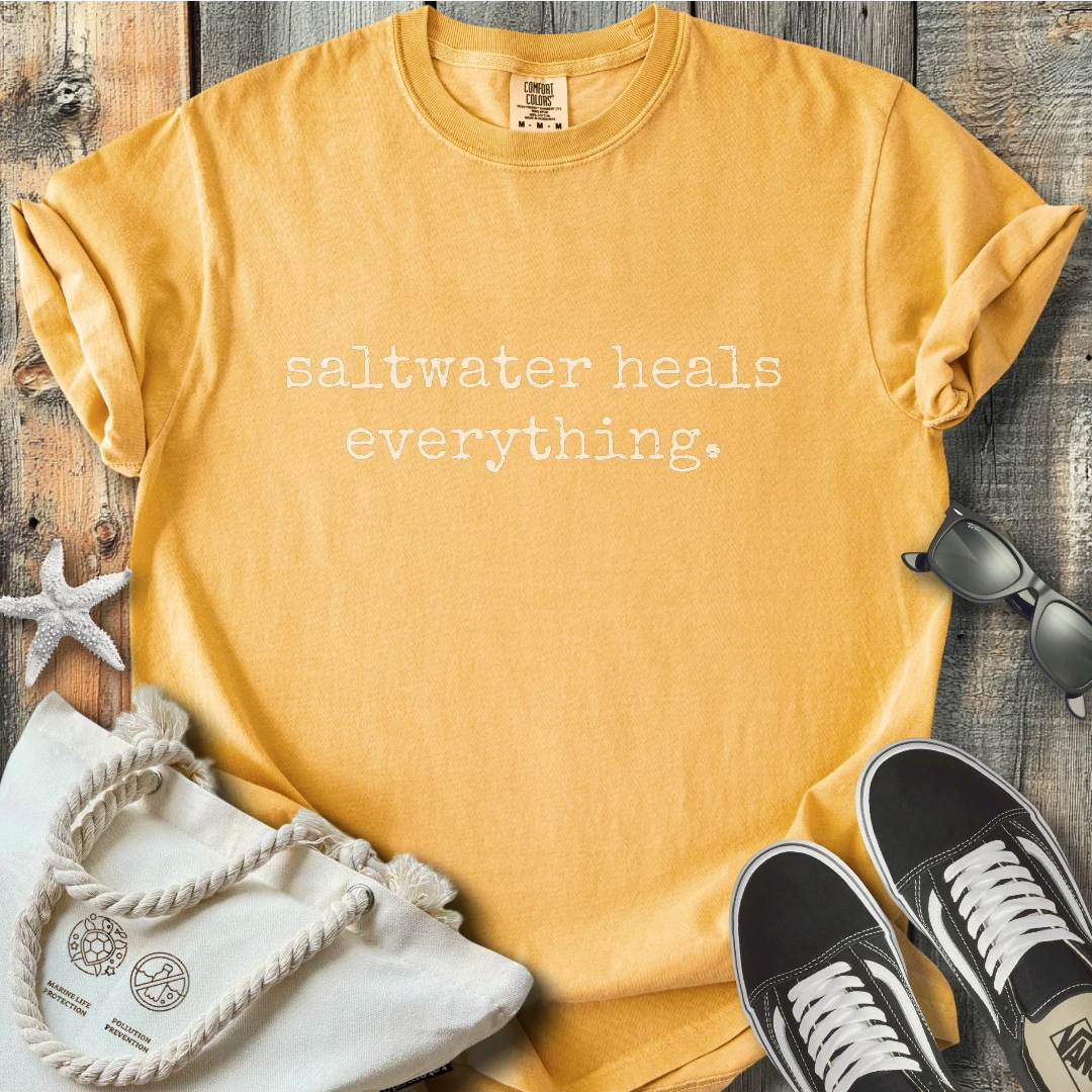 Saltwater heals T-Shirt T2D7BW