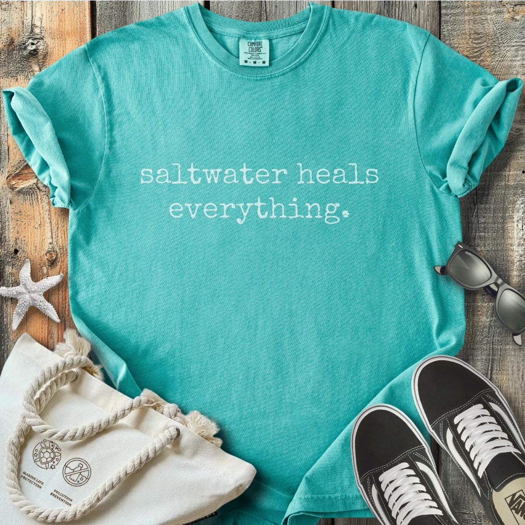 Saltwater heals T-Shirt T2D7BW