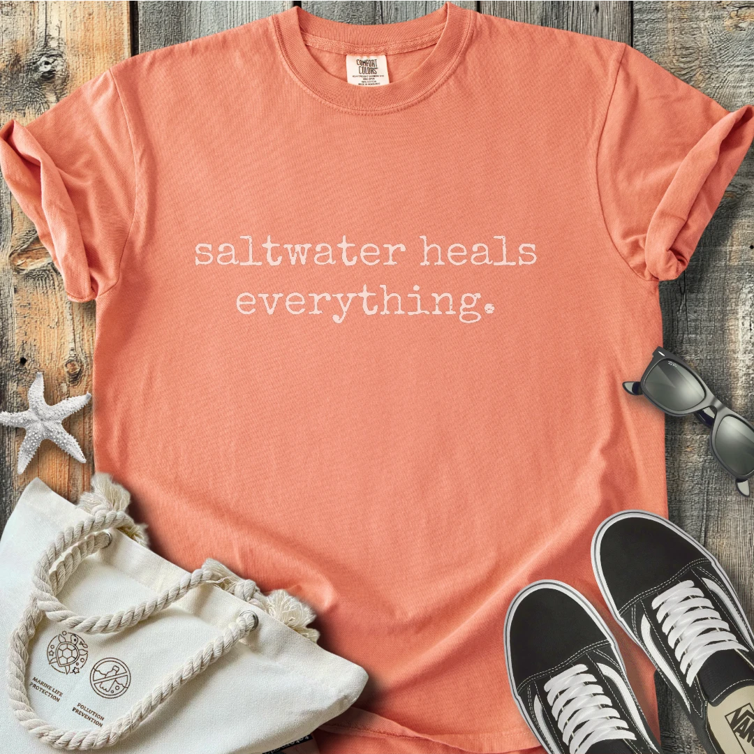 Saltwater heals T-Shirt T2D7BW