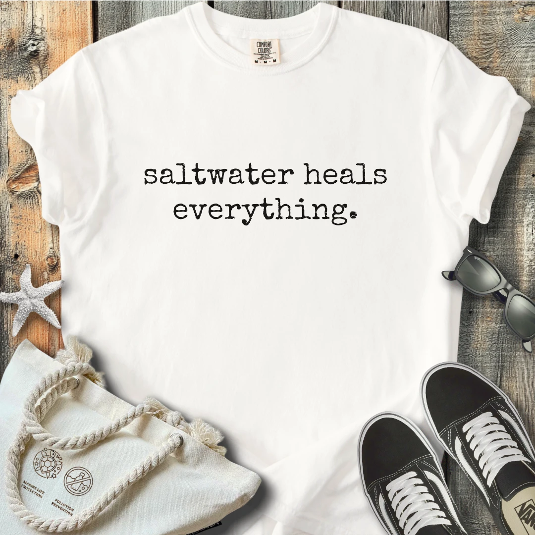 Saltwater heals T-Shirt T2D7BW