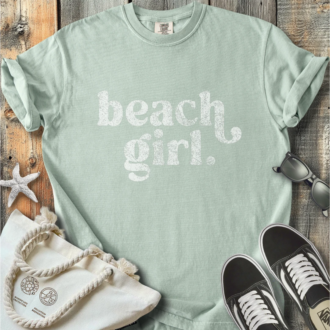 Beach girl T-Shirt T3D18BW