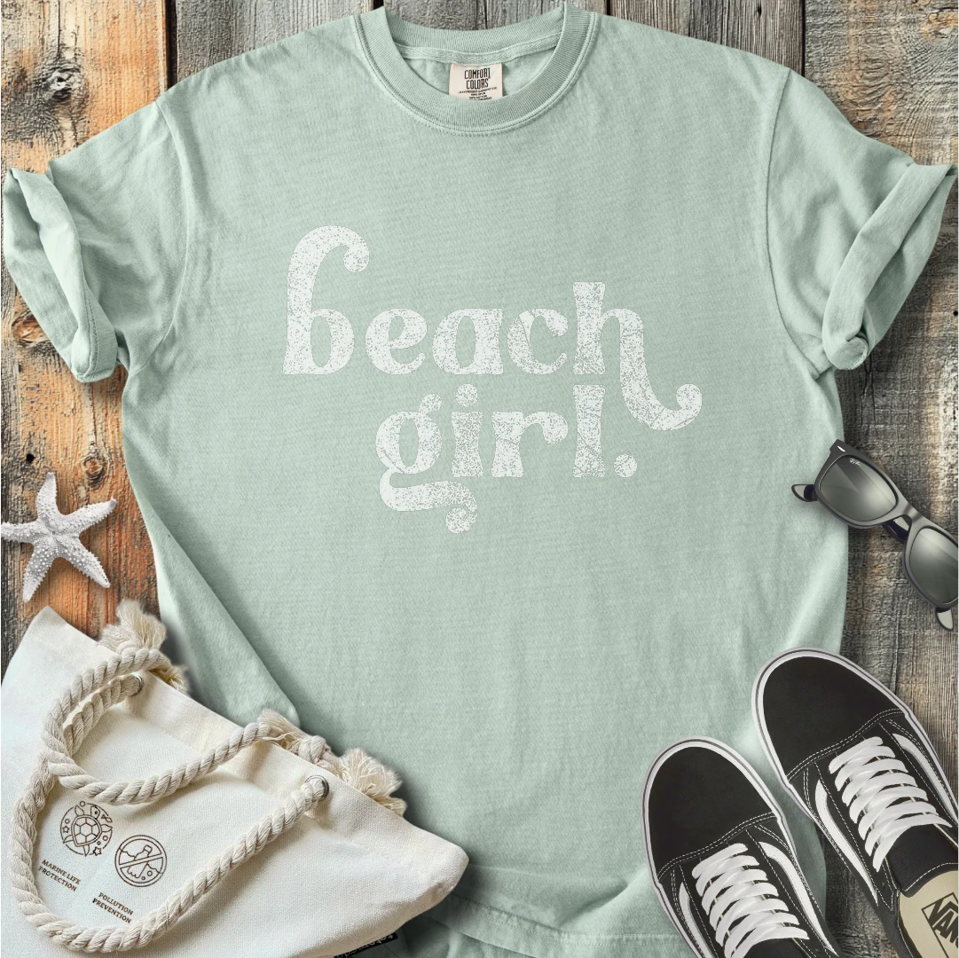 Beach girl T-Shirt T3D19BW