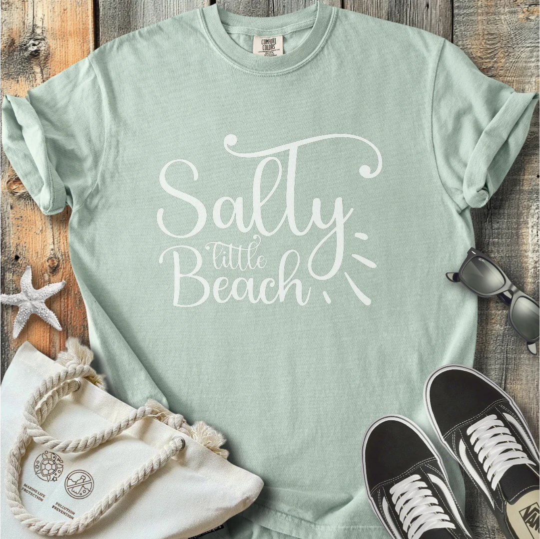 Salty little beach T-Shirt T1D19BW