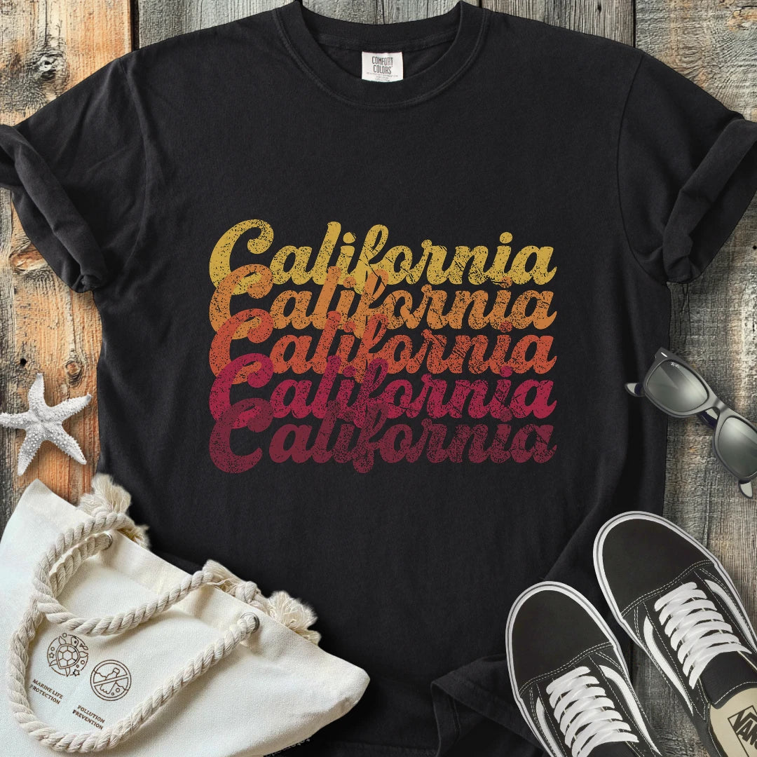 California T-Shirt T4D3V1