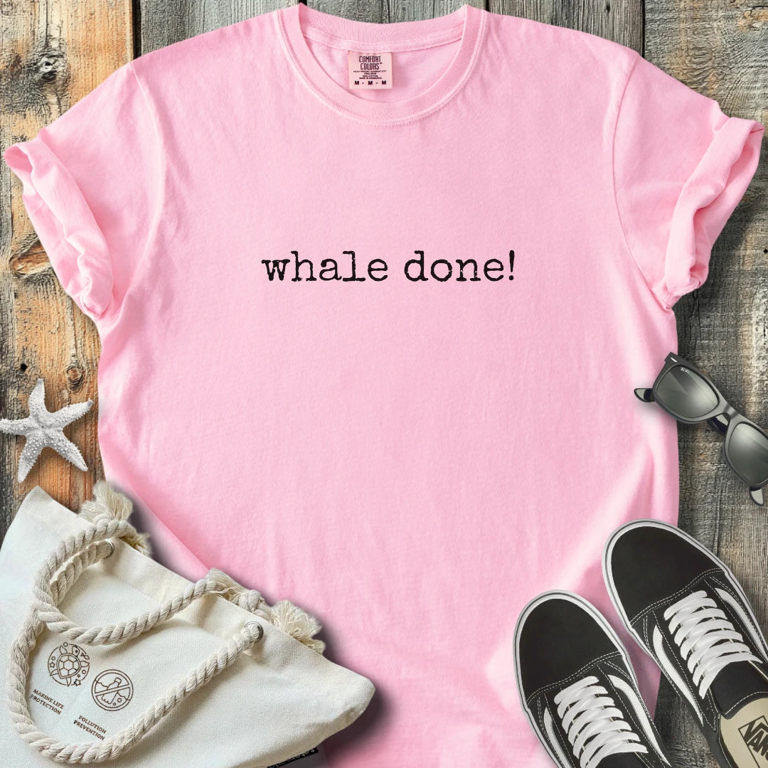 Whale done T-Shirt T2D54BW