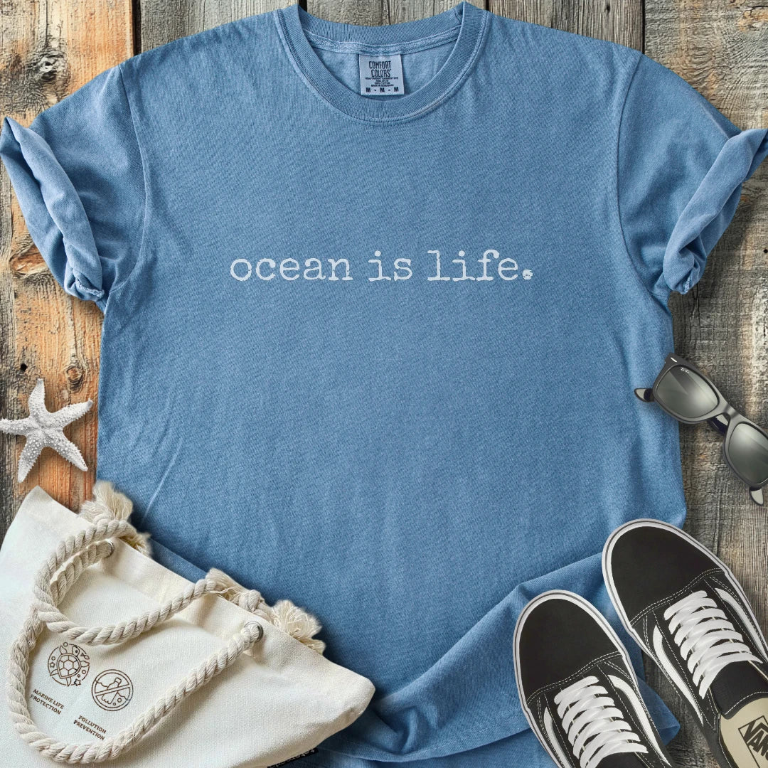 Ocean is life T-Shirt T2D17BW