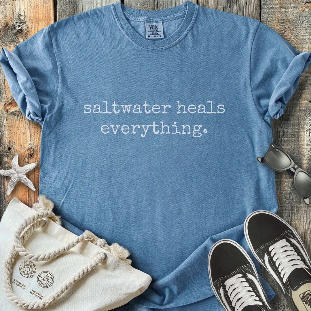 Saltwater heals T-Shirt T2D7BW