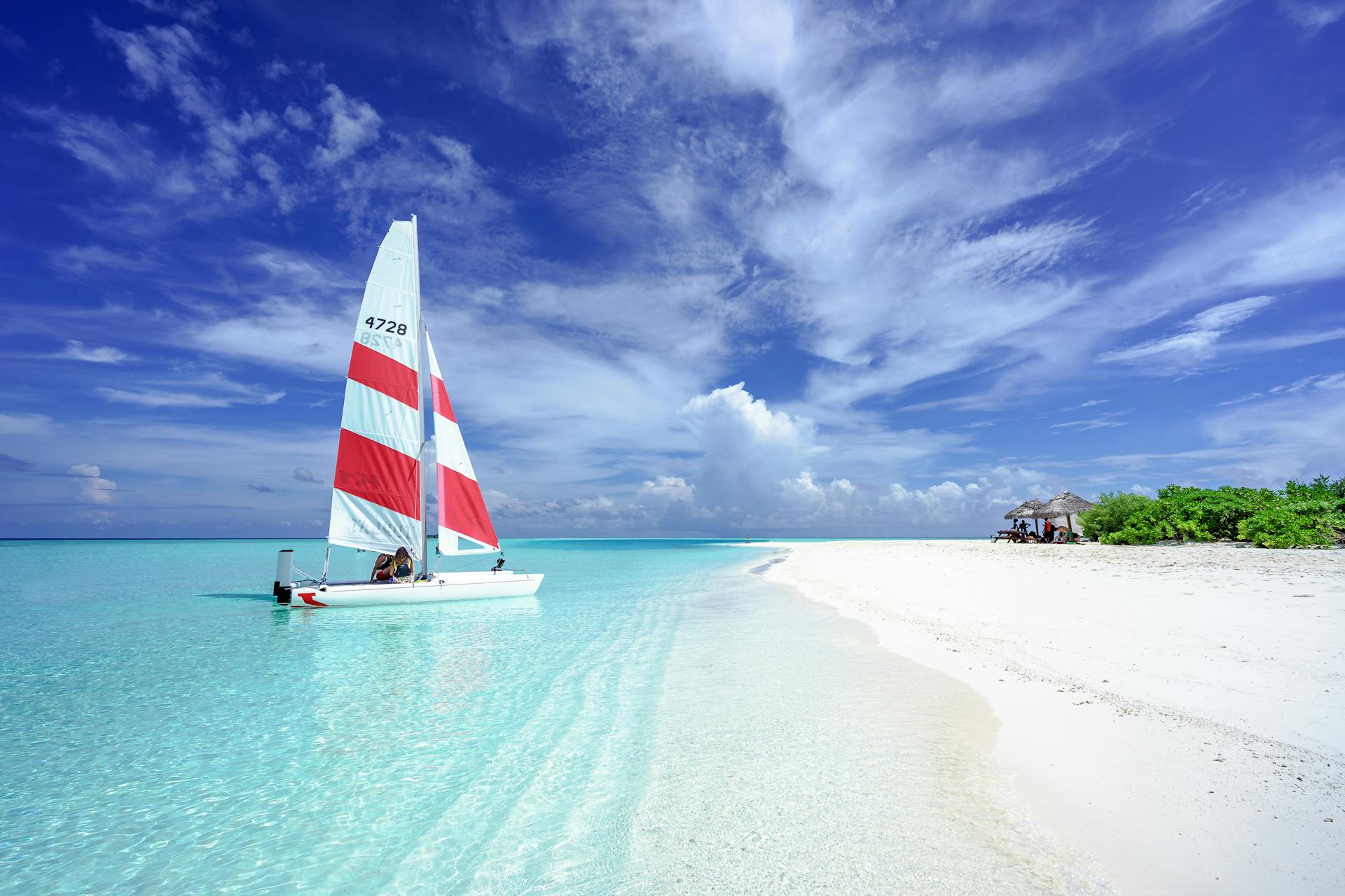 Boat on seashore